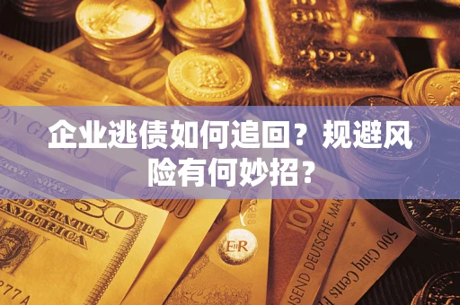 武汉企业逃债如何追回？规避风险有何妙招？