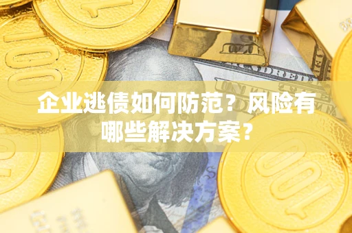 武汉企业逃债如何防范？风险有哪些解决方案？