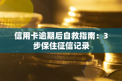 武汉信用卡逾期后自救指南：3步保住征信记录