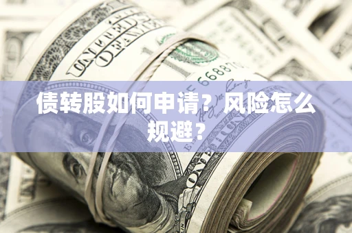 武汉债转股如何申请？风险怎么规避？